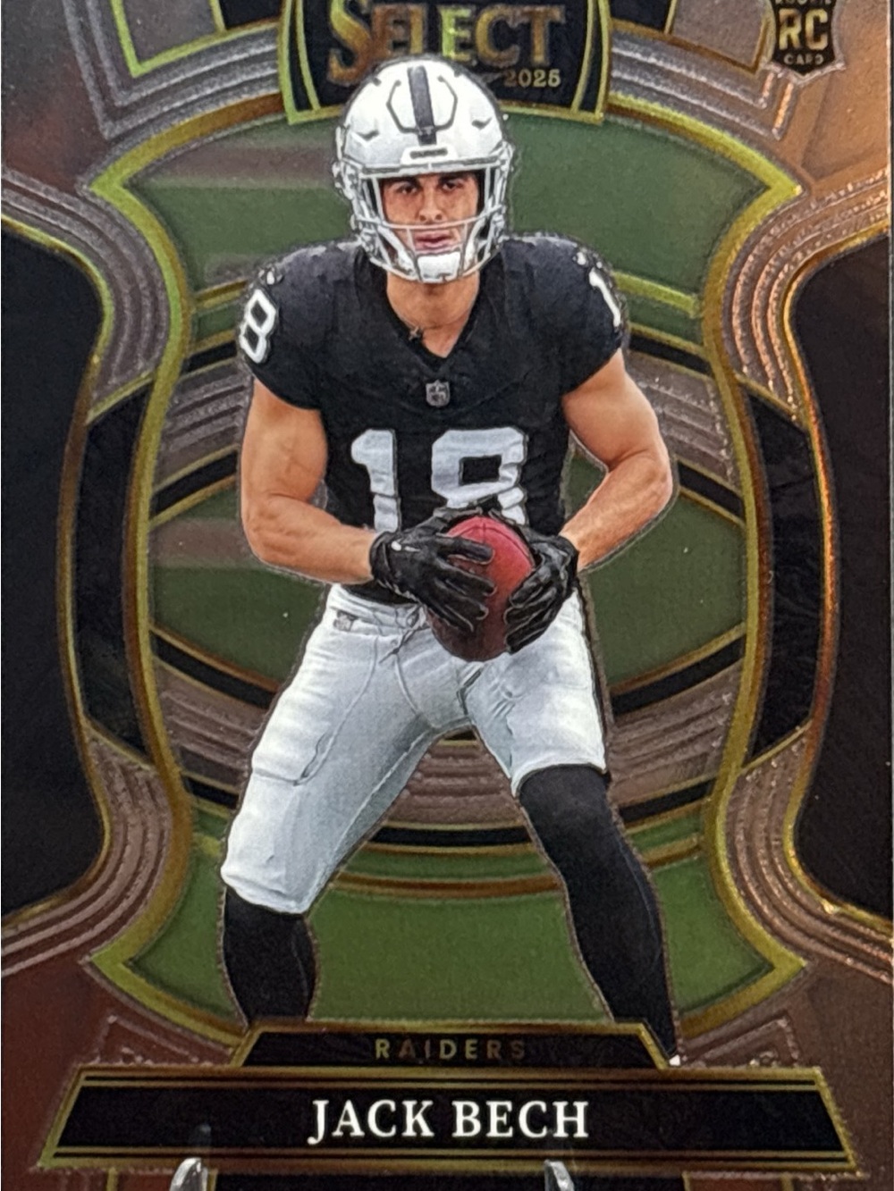 Panini Select Rookie Football Trading Card - Jack Bech
